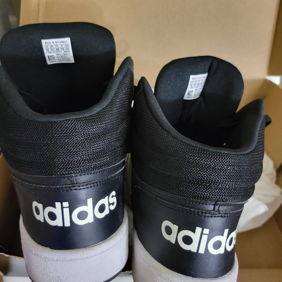 Adidas ..Black Leather. Sz 13 Men's - Picture 7 of 8